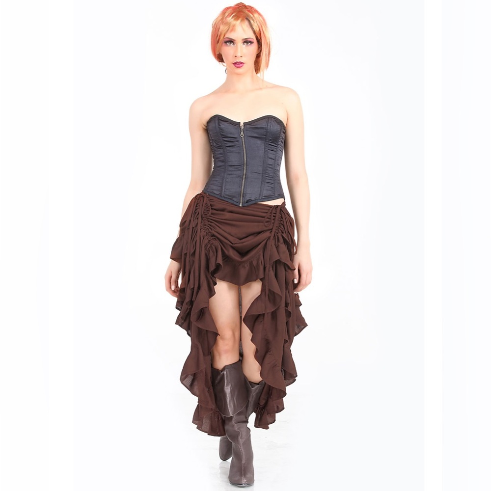 The Pirates Dressing - Steampunk Women's Steampunk Show Girl Skirt - Medium